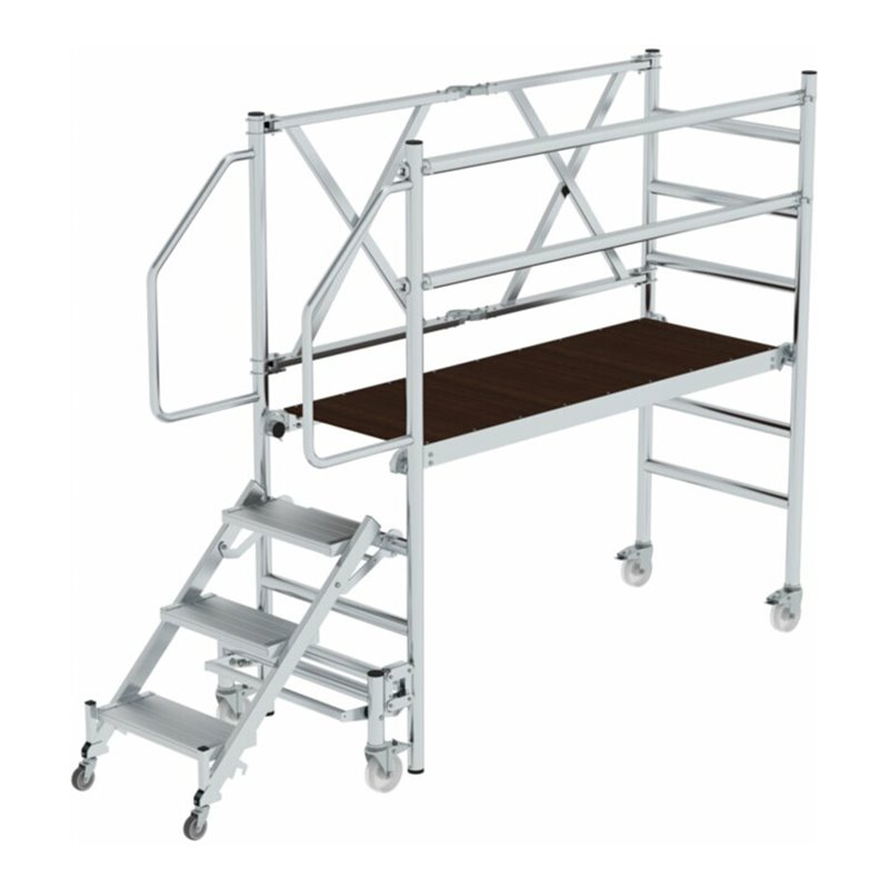 Munk Montageplattform mit Treppenzustieg