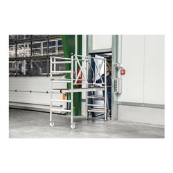 Munk Montageplattform mit Treppenzustieg