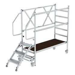 Munk Montageplattform mit Treppenzustieg