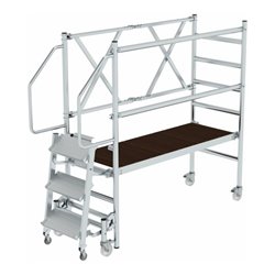 Munk Montageplattform mit Treppenzustieg