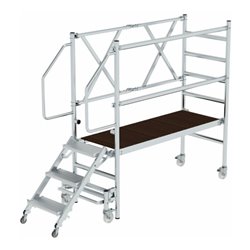 Munk Montageplattform mit Treppenzustieg