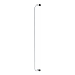 Munk Handlauf steckbar für Sprossen-/Stufenabstand 280/263 mm Länge 1,96 m