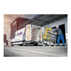 Munk FlexxTower SG mit vorlaufendem Geländer