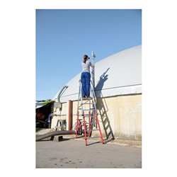 Munk Einsteckteil für Plattformleiter steckbar plus 2 Stufen