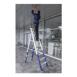 Munk Einsteckteil für Plattformleiter steckbar plus 5 Stufen