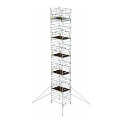 Munk Klappgerüst SG 1,35 x 1,80 m mit Ausleger Plattformhöhe 9,89 m