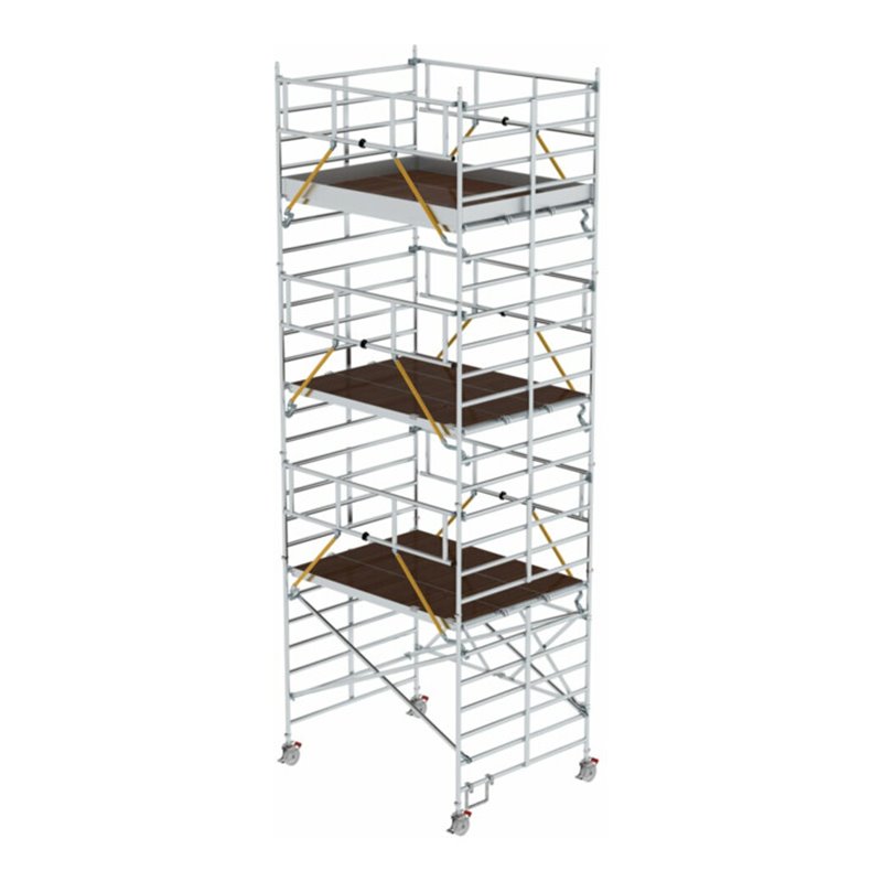 Munk Klappgerüst SG mit Dreifach-Plattform Plattformhöhe 6,43 m