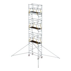 Munk Rollgerüst SG 0,75 x 1,80 m mit Ausleger Plattformhöhe 6,43 m