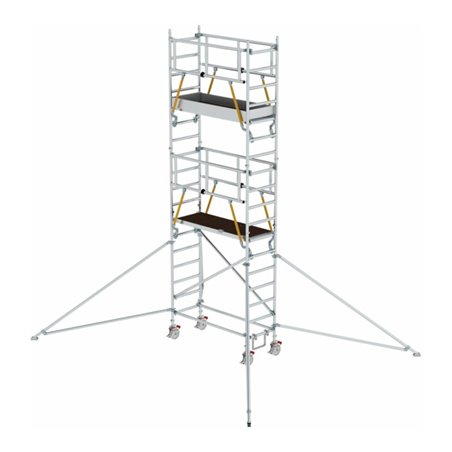 Munk Rollgerüst SG 0,75 x 1,80 m mit Ausleger Plattformhöhe 4,47 m