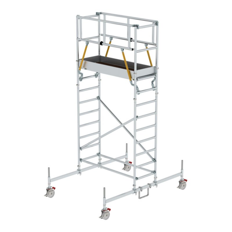 Munk Rollgerüst SG 0,75 x 1,80 m mit Fahrbalken Plattformhöhe 3,26 m