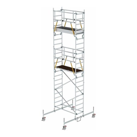 Munk Rollgerüst SG 0,75 x 1,80 m mit Fahrbalken Plattformhöhe 5,78 m