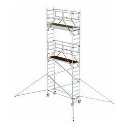 Munk Rollgerüst SG 0,75 x 2,45 m mit Ausleger Plattformhöhe 5,59 m