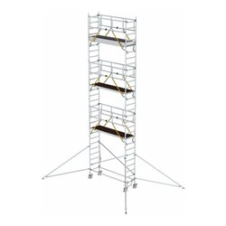 Munk Rollgerüst SG 0,75 x 2,45 m mit Ausleger Plattformhöhe 7,55 m