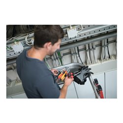 Munk Plattformleiter GFK/Alu klappbar und fahrbar mit GFK-Handlauf 7 Stufen