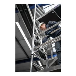 Munk Montagesicherungsgeländer teleskopierbar