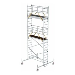 Munk Rollgerüst SG 0,75 x 2,45 m mit Fahrbalken Plattformhöhe 5,78 m