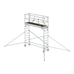 Munk Rollgerüst SG 0,75 x 3,0 m mit Ausleger Plattformhöhe 3,07 m