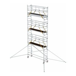Munk Rollgerüst SG 0,75 x 3,0 m mit Ausleger Plattformhöhe 6,43 m