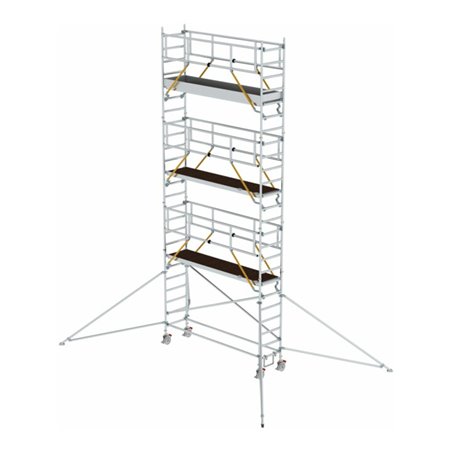 Munk Rollgerüst SG 0,75 x 3,0 m mit Ausleger Plattformhöhe 6,43 m