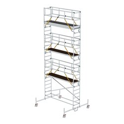 Munk Rollgerüst SG 0,75 x 3,0 m mit Fahrbalken Plattformhöhe 6,62 m