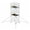 Munk Rollgerüst SG 1,35 x 1,80 m mit Ausleger & Doppel-Plattform Plattformhöhe 4,47 m