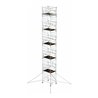 Munk Rollgerüst SG 1,35 x 1,80 m mit Ausleger & Doppel-Plattform Plattformhöhe 11,47 m