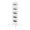 Munk Rollgerüst SG 1,35 x 1,80 m mit Ausleger & Doppel-Plattform Plattformhöhe 10,35 m