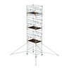 Munk Rollgerüst SG 1,35 x 1,80 m mit Ausleger & Doppel-Plattform Plattformhöhe 6,43 m