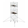 Munk Rollgerüst SG 1,35 x 1,80 m mit Ausleger & Doppel-Plattform Plattformhöhe 5,59 m