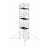Munk Rollgerüst SG 1,35 x 1,80 m mit Ausleger & Doppel-Plattform Plattformhöhe 7,55 m