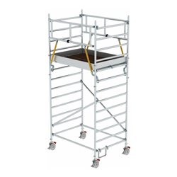 Munk Rollgerüst SG 1,35 x 1,80 m mit Doppel-Plattform Plattformhöhe 3,07 m