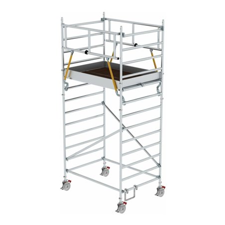 Munk Rollgerüst SG 1,35 x 1,80 m mit Doppel-Plattform Plattformhöhe 3,07 m
