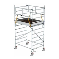 Munk Rollgerüst SG 1,35 x 1,80 m mit Doppel-Plattform Plattformhöhe 2,51 m