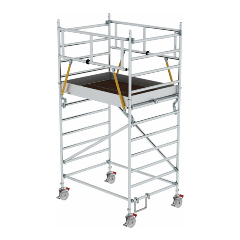 Munk Rollgerüst SG 1,35 x 1,80 m mit Doppel-Plattform Plattformhöhe 2,51 m