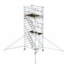 Munk Rollgerüst SG 1,35 x 1,80 m mit Schrägaufstiegen & Ausleger Plattformhöhe 4,47 m