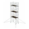Munk Rollgerüst SG 1,35 x 2,45 m mit Ausleger & Doppel-Plattform Plattformhöhe 6,43 m