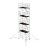 Munk Rollgerüst SG 1,35 x 2,45 m mit Ausleger & Doppel-Plattform Plattformhöhe 8,39 m