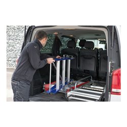 Munk Plattformleiter steckbar mit klappbaren Griffen