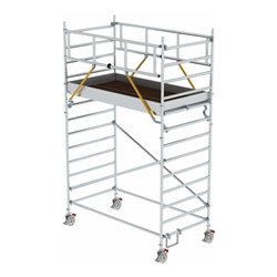 Munk Rollgerüst SG 1,35 x 2,45 m mit Doppel-Plattform Plattformhöhe 3,07 m