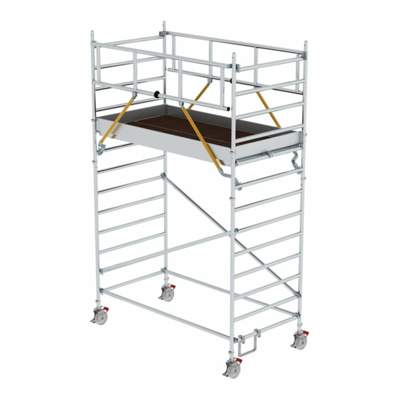 Munk Rollgerüst SG 1,35 x 2,45 m mit Doppel-Plattform Plattformhöhe 3,07 m