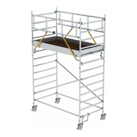 Munk Rollgerüst SG 1,35 x 2,45 m mit Doppel-Plattform Plattformhöhe 3,07 m