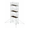 Munk Rollgerüst SG 1,35 x 3,0 m mit Ausleger & Doppel-Plattform Plattformhöhe 7,55 m