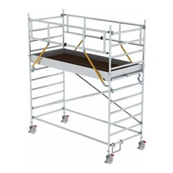 Munk Rollgerüst SG 1,35 x 3,0 m mit Doppel-Plattform Plattformhöhe 2,51 m