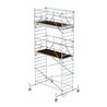Munk Rollgerüst SG 1,35 x 3,0 m mit Fahrbalken und Doppel-Plattform Plattformhöhe 5,78 m