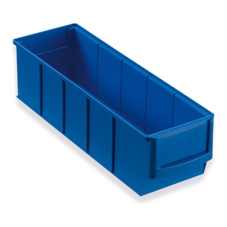 Hünersdorff Regalbox aus PP, 300x91x81 mm blau, Volumen 1,62 L, schmal