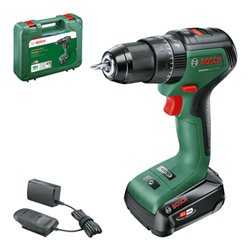Bosch Akku-Zweigang-Schlagbohrschrauber UniversalImpact 18V-60: 1x PBA 18V 2.0Ah W-B