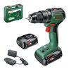 Bosch Akku-Zweigang-Schlagbohrschrauber UniversalImpact 18V-60: 2x PBA 18V 2.0Ah W-B