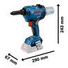 Bosch Akku-Nietpistole GRG 18V-16 C