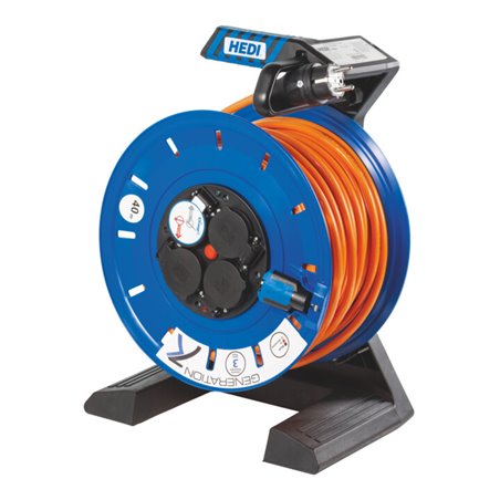 HEDI Kabeltrommel Vollkunststoff für F, B, PL und CZ G7, Typ: 40B2