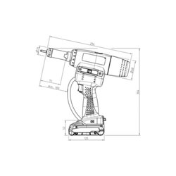 Gesipa Akku-Blindnietmuttern-Setzgerät FireBird Pro Gold Edition im Karton